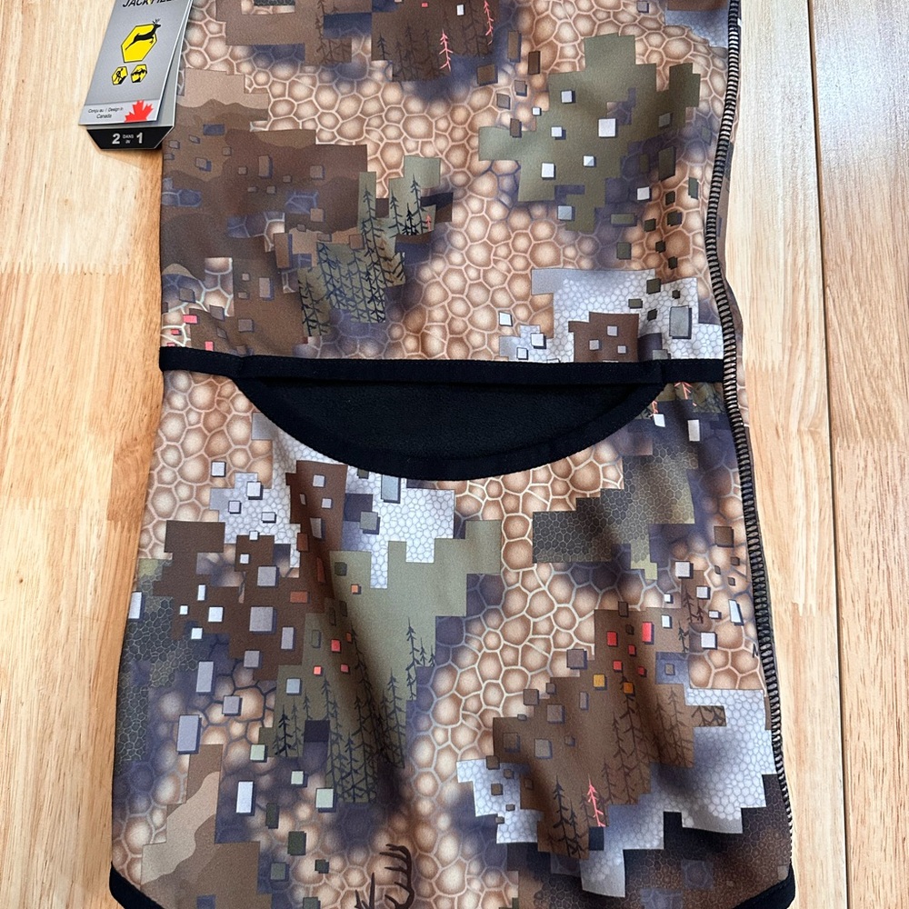 Pixelated Camo Face Mask/Neck Warmer for Men